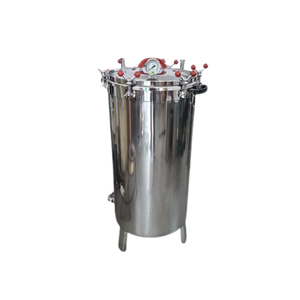 Double drum autoclave steam sterilizer for hospital instrument sterilization and infection control
