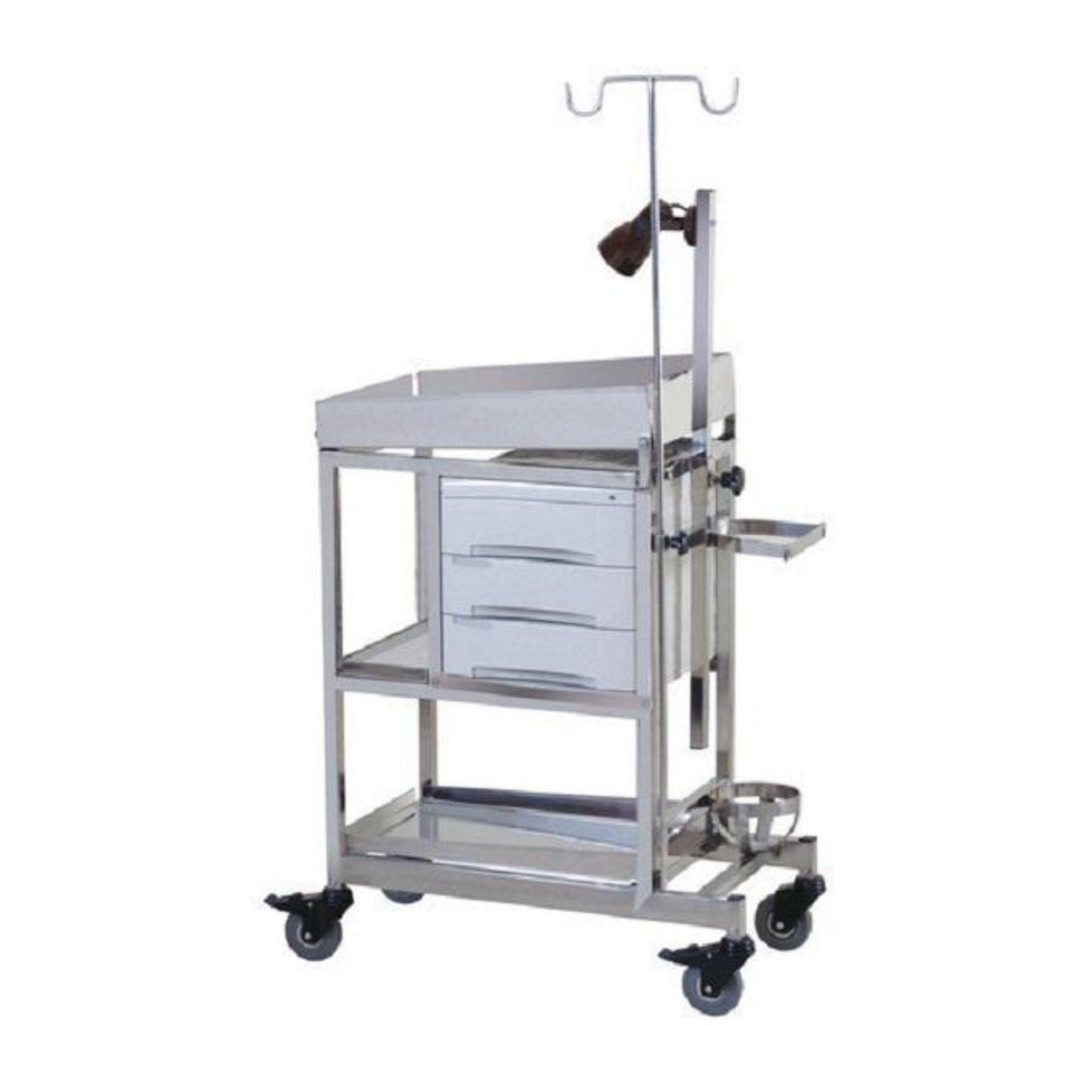 Baby resuscitation trolley for neonatal emergency care and hospital NICU applications