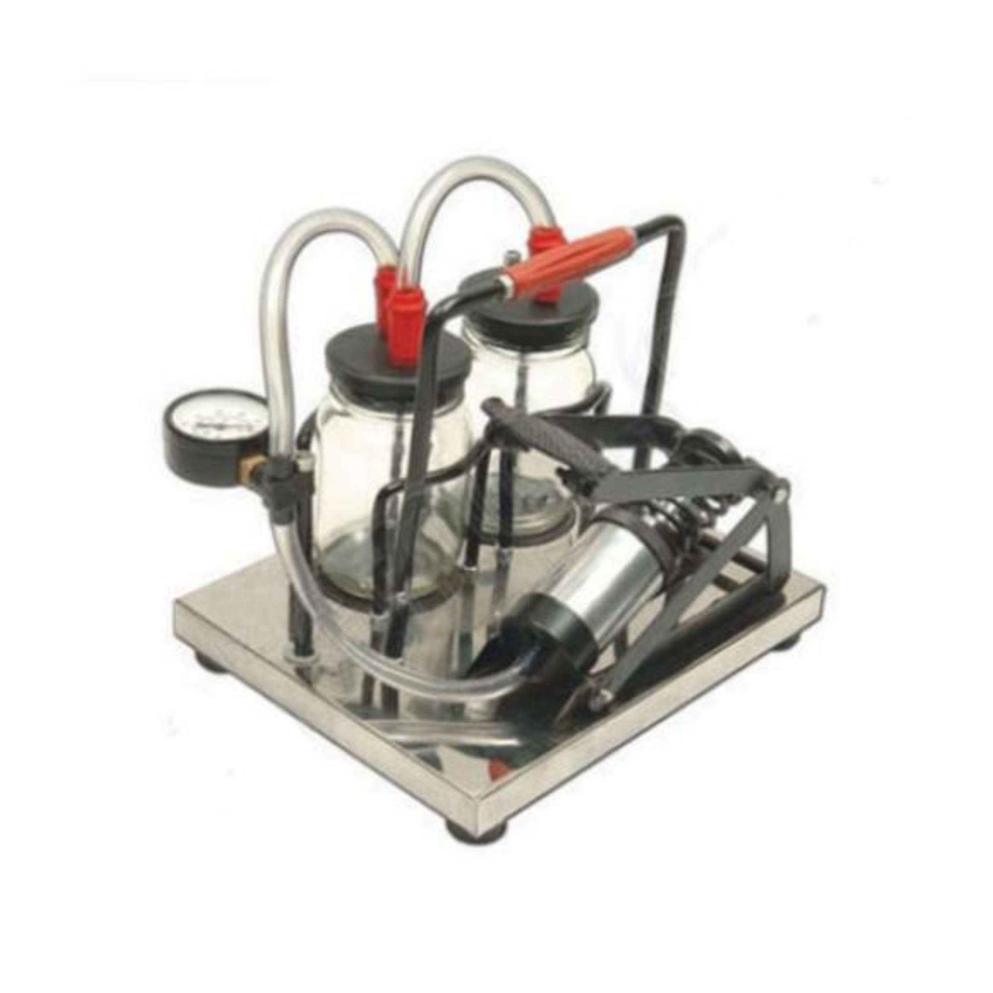 Manual foot suction machine for emergency airway clearance and hospital patient care