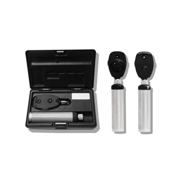 Ophthalmoscope otoscope diagnostic set for eye and ENT examination in hospitals and clinics