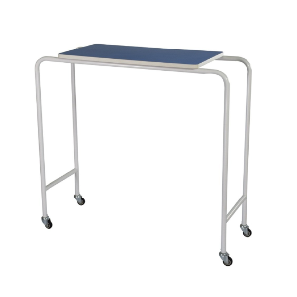 Hospital over bed trolley for patient bedside utility and healthcare support