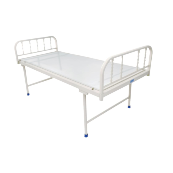 Hospital plain bed for patient care and recovery in healthcare facilities