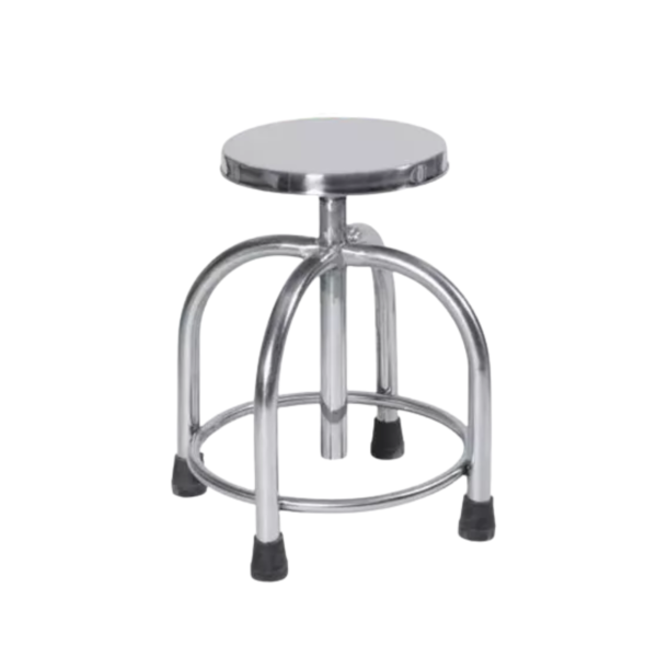 Hospital revolving stool for doctors and clinical seating applications