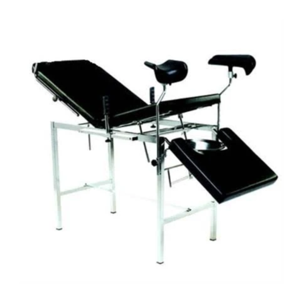 Simple delivery table for maternity and obstetric procedures in hospitals and healthcare facilities