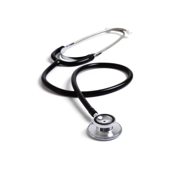 Professional medical stethoscope for heart lung and blood pressure examination in hospitals and clinics