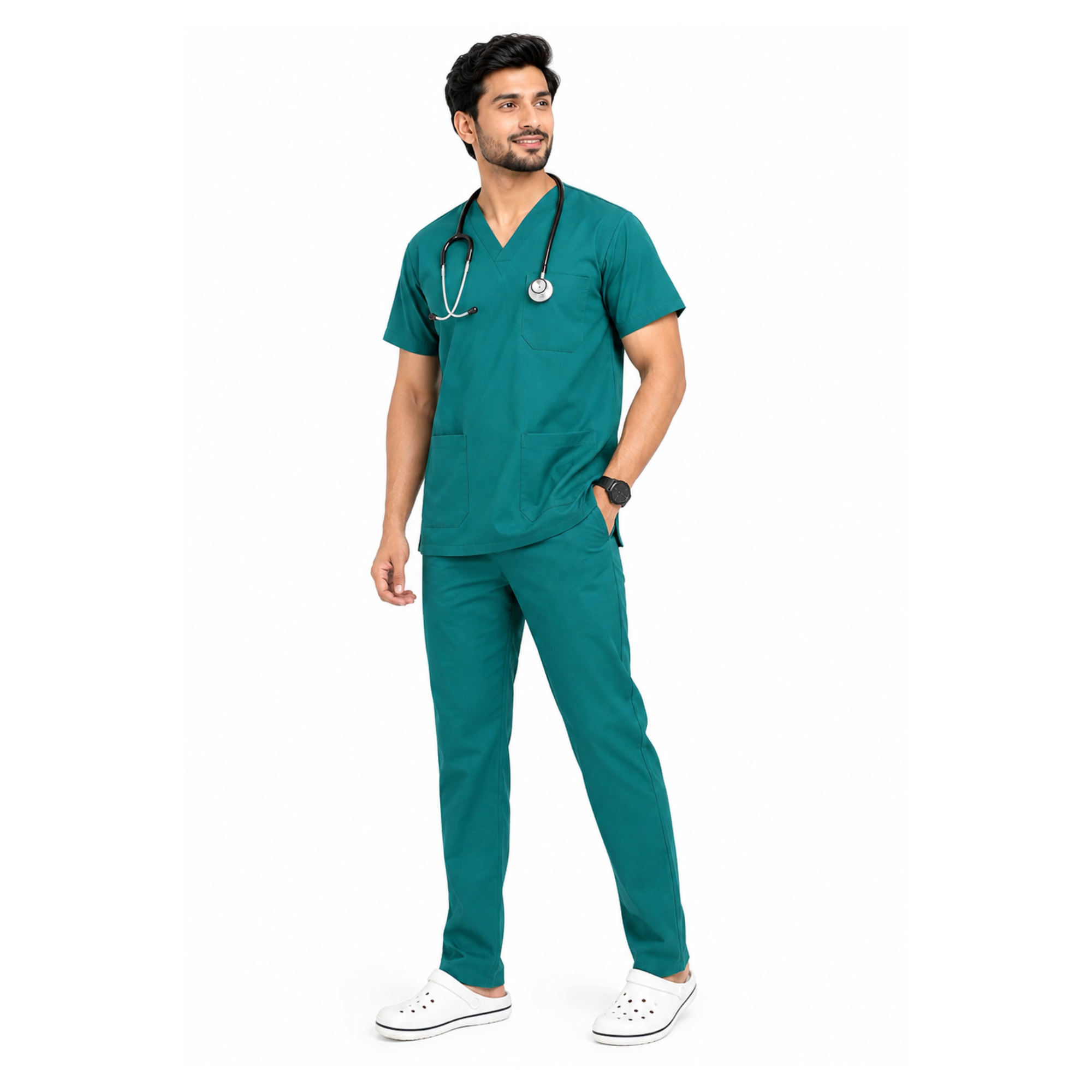 Professional surgeon dress surgical scrub suit for hospitals and operation theatre use