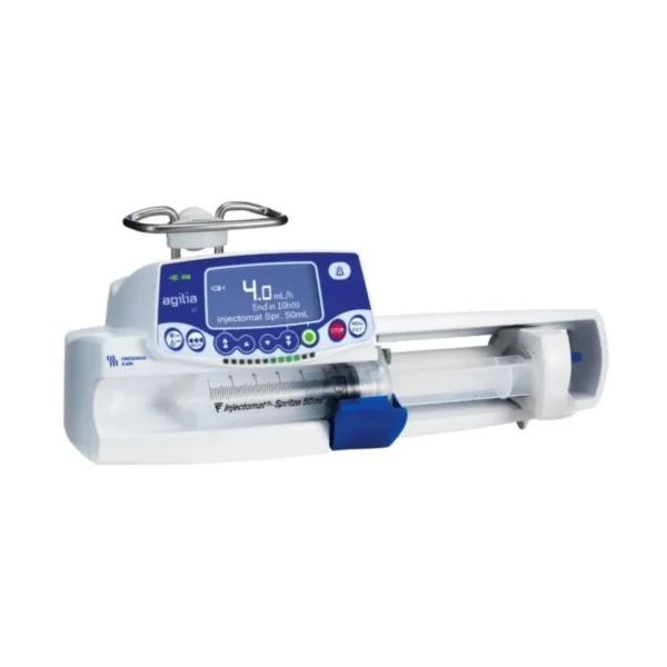 Digital syringe pump for accurate drug infusion and critical care medication delivery in hospitals